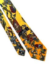 Hermes Tie. Exclusive Collection. Scarf Print. Made In France. Authentic.