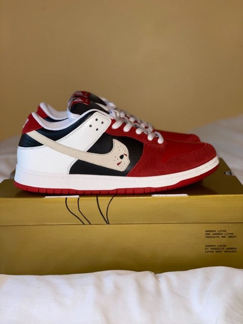 Warren Lotas Jason SB Dunk Low Sneaker - Size 11 *IN HAND & READY TO SHIP* | eBay