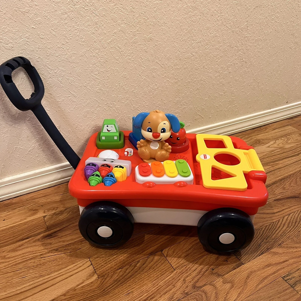 Wagon d apprentissage Fisher Price Smart Stages rire et apprendre tirer et jouer