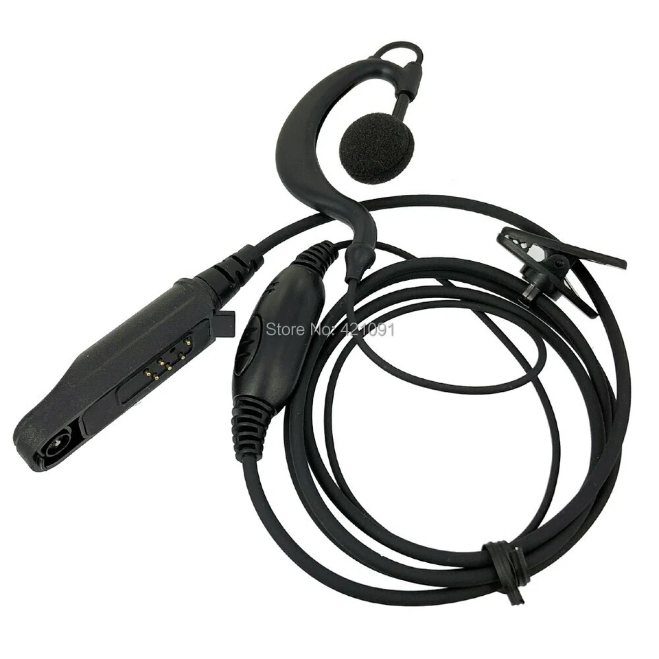 10piece Earpiece Headset Mic for Baofeng UV-9R Plus BF-9700 BF-A58 GT-3WP UV-5S - Image 4 of 4