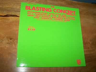 THE BLASTING CONCEPT VOLUME II - VARIOUS ARTISTS - 1986 SST COMPILATION LP 