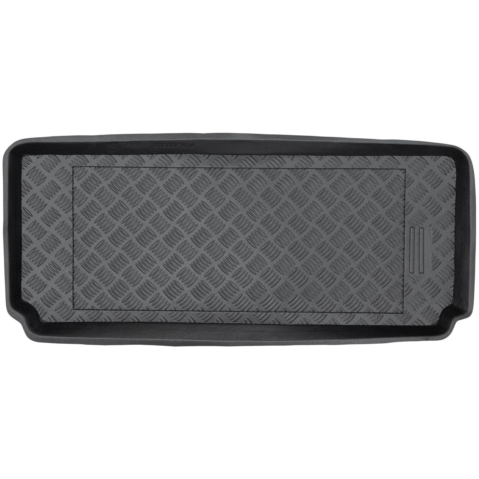 Tapis de coffre PVC Rezaw-Plast de haute précision pour Fiat Seicento