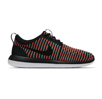 Nike Roshe Two Flyknit Rosherun 2016 - Black Crimson - Größe UK 9 (EU 44) US 10