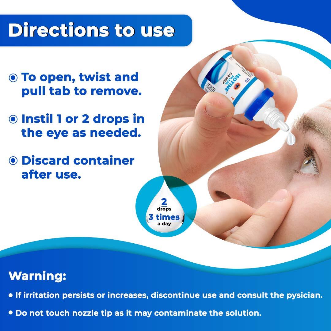 ISOTINE PLUS BEST Eye Drops, Non Carnosine (NAC) Treatment