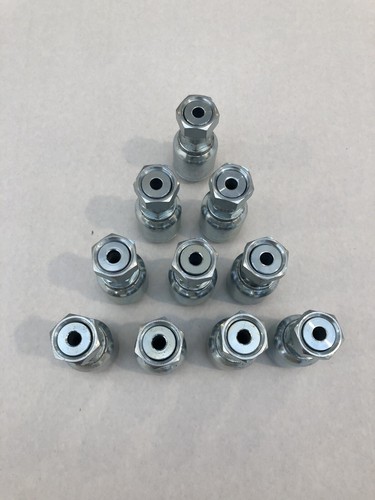 Confezione 6 Tubi Idraulici Parker 1JS43-6-4 – ORFS Femmina 3/8 A 1/4 NPT