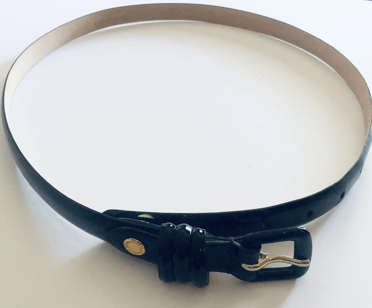 Authentic Vintage Burberry leather ladies belt 3/4” w 31”-35” l Made in Italy