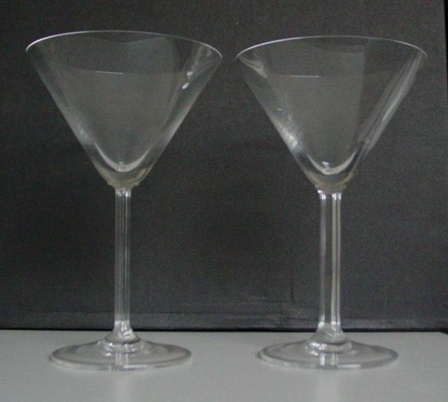 VILLEROY & BOCH Crystal MARTINI/COCKTAIL GLASS PAIR (2) eBay