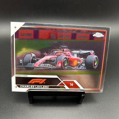 2023 Topps Chrome F1 #7 Charles Leclerc Scuderia Ferrari