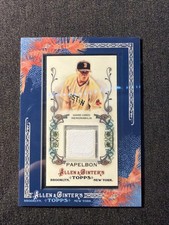 2012 Topps Allen & Ginter's - Framed Mini Relics Jonathan Papelbon #AGR-JPA...