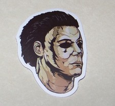 Halloween Michael Myers Cut Sticker Decal Movie Horror Serial Killer Film