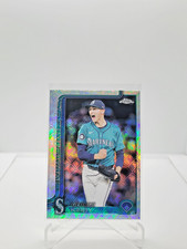 2025 Topps Chrome Logofractor George Kirby #223 Seattle Mariners