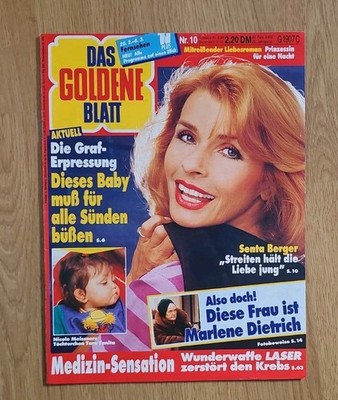 DGB 10 (26.2.1992) Senta Berger/Marlene Dietrich/Karel Gott/Rudi Carrell/U. Glas