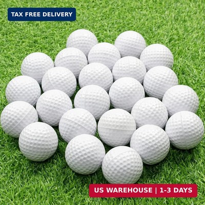 KOFULL Foam Golf Practice Balls, 24 Pack Realistic Feel and Limited Flight Train