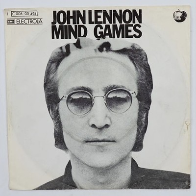 John Lennon - Mind Games 7'' Single 1973