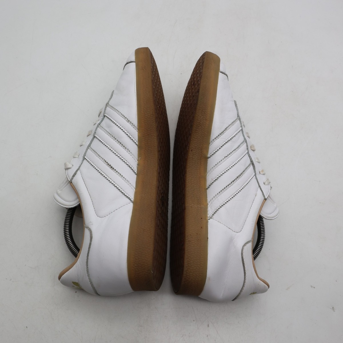 Adidas Gazelle Men's Size 9.5 White Leather Gum Athletic Casual Sneakers BB5503 | eBay Adidas Gazelle Men's Size 9.5 White Leather Gum Athletic Casual Sneakers BB5503 | eBay
