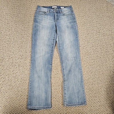 Code Bleu Light Blue Jeans Gwen Straight Embellished Pocket - Size 6