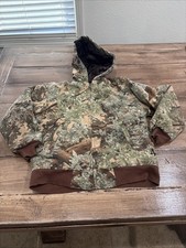 KINGS Camo Coat Kids Youth Medium Camo Carhartt Style Quilted Hood