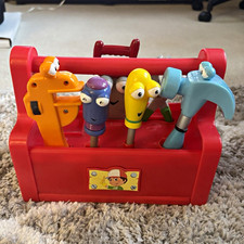 Mattel Handy Manny Talking Toolbox Set Battery Operated Toy 30004 READ