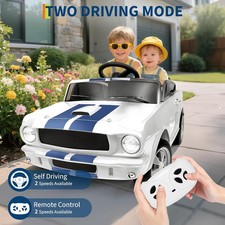 Licensed 24V Ride on Toy Electric Car with Remote Remote MP3 LED for Kids 3-8Yrs