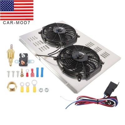For 1973-1987 Chevy C/K C10/20/30 K10/20/30 Pickup Electric Radiator Fan+Shroud