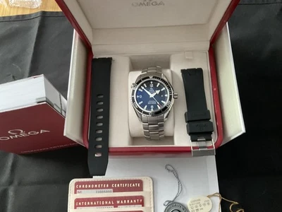 Omega Seamaster Planet Ocean 600M Ref 2200.50.00 Full Set - Image 1 of 4