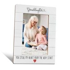 Granddaughter Picture Frames, Grandma Grandpa Gifts for Grandkids, Daughter