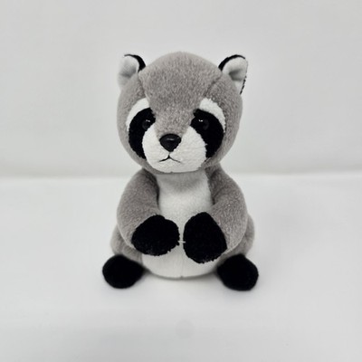 Raccoon Plush Bean Bag 5 Inch