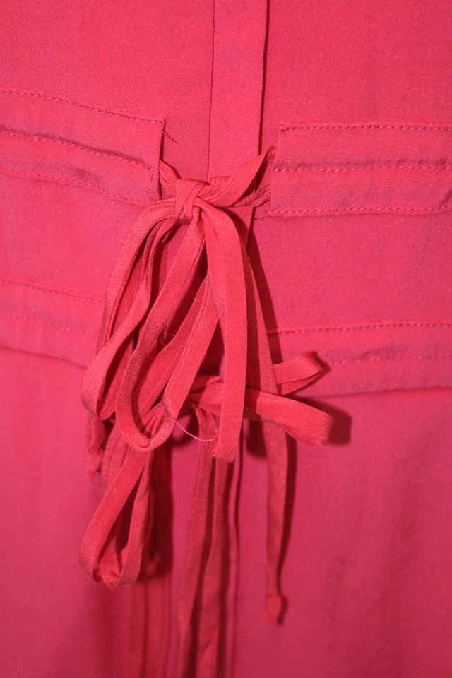 Mono Nanette Lepore para mujer con cremallera ceñida pierna recta rojo talla 0 Foto 4 de 4