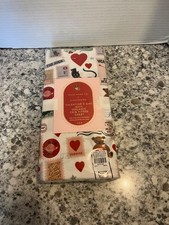 Pottery Barn Kids Valentines Mail Organic Fitted crib sheet new in sealed pkg