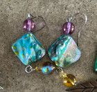 Set of 29 Handmade Dangle Earrings- Horse, Mushroom, Dragonfly — photo 4