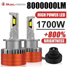 D2S D4S LED D1S D3S Car Headlight Bulb Canbus D5S D8S D4R D2R LED 800000LM 1700W