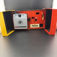 Vintage Kodak Brownie Fiesta Film Camera with Original Box - UNTESTED