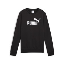 PUMA Essentials No. 1 Logo Crew Neck Sweatshirt Womens Black 68241201