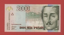 COLOMBIA  2000  PESOS  2006  PICK # 457c UNC.