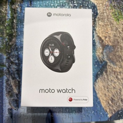Motorola Moto Watch Smartwatch 2026 XT2547-2 - Black - New