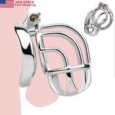Stainless Steel Metal Lock Chastity Device Male Chastity Cage 40 45 50 55mm