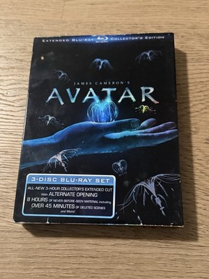 Avatar (2009) Extended Collector s Edition Blu-ray Box Set Complete Great Shape