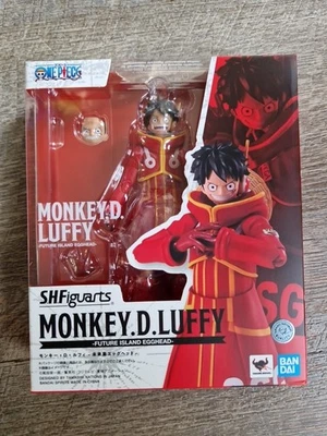 One Piece S.H.Figuarts Action Figure Monkey D. Luffy Future Island Egghead  Neu - Bild 1 von 4