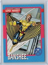 1992 Marvel Super Heroes Card #21 Banshee X-Men Impel