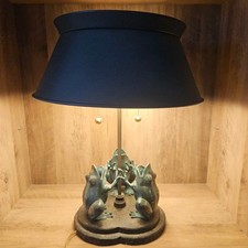 Frederick Cooper Singing Frogs Lamp Metal Woo...