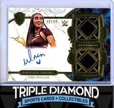 2025 Topps Royalty WWE Wren Sinclair Regalia Dual Patch Auto #98/99 i247