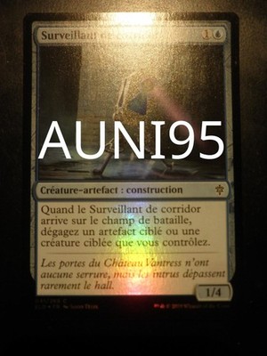 mtg magic Surveillant de corridor monitor FOIL eldraine FRENCH vf fr