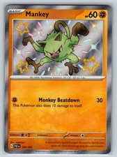 Mankey #169 Prices | Pokemon Paldean Fates | Pokemon Cards Mankey #169 Prices | Pokemon Paldean Fates | Pokemon Cards