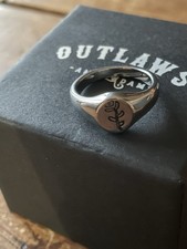 Outlaws Amsterdam Rose Ring Size 7