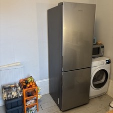 Samsung RB33B610ESA Freestanding Fridge Freezer, Silver