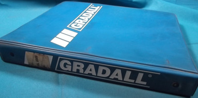 GRADALL XL-2200 CRAWLER EXCAVATOR PARTS MANUAL BOOK CATALOG