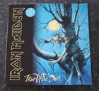 IRON MAIDEN FEAR OF THE DARK 1ST UK PRESSING VINYL LP 1992 EMD 1032 EX+