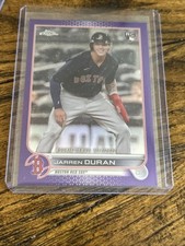 2023  Topps Chrome  Update  Jarren Duran USC70 Purple Border