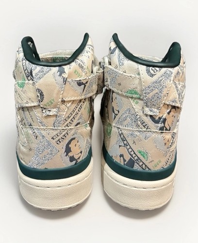 NEW Adidas JS Forum Wings 1.0 Money Jeremy Scott Mens 7.5 Shoes Sneakers Q46154 - Picture 3 of 5