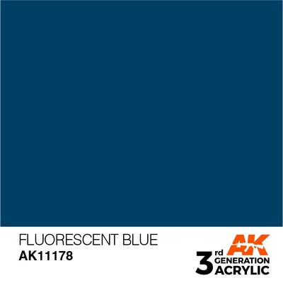 AK INTERACTIVE 11178 3GA FLUO BLUE (STANDARD) 17ml